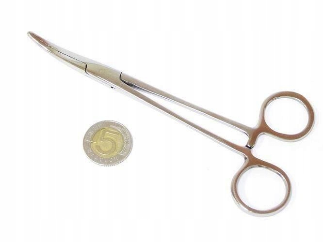 Szczypce, kleszcze z zakrzywioną końcówką 20cm Model AC-3111