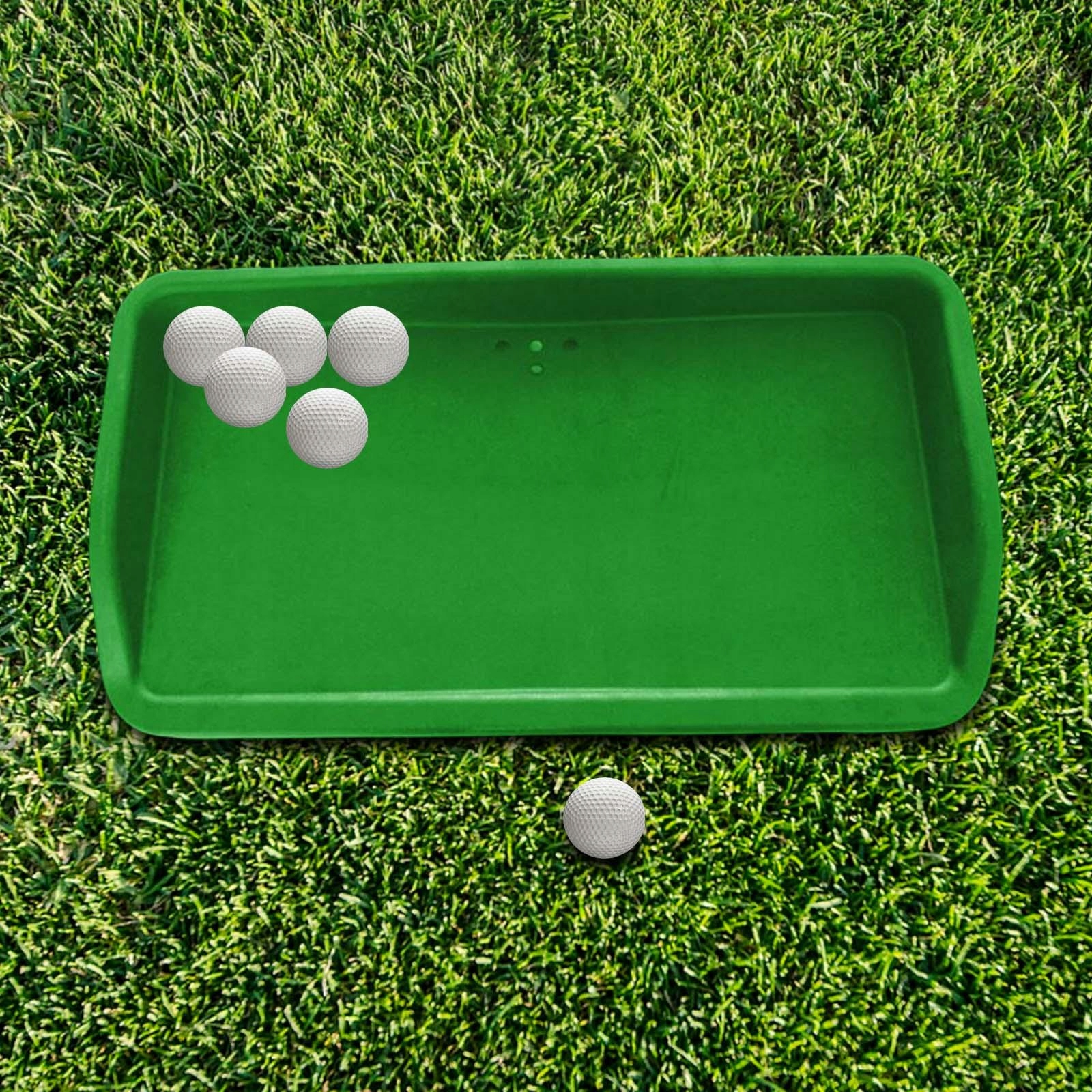 Rubber Golf Ball Tray Practice Driving Green Marka bez marki