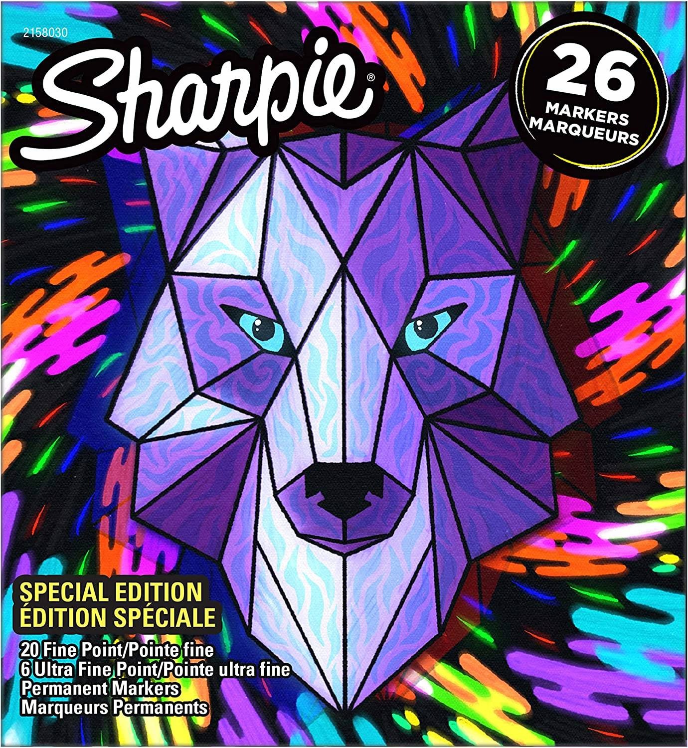 Marker Sharpie Fine Zestaw – Wilk – 2158030