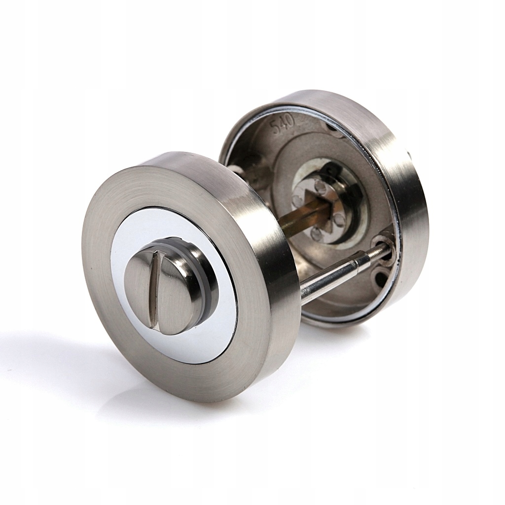 ROZETA OKRĄGŁA WC do drzwi NIKIEL CHROM Marka Decorative