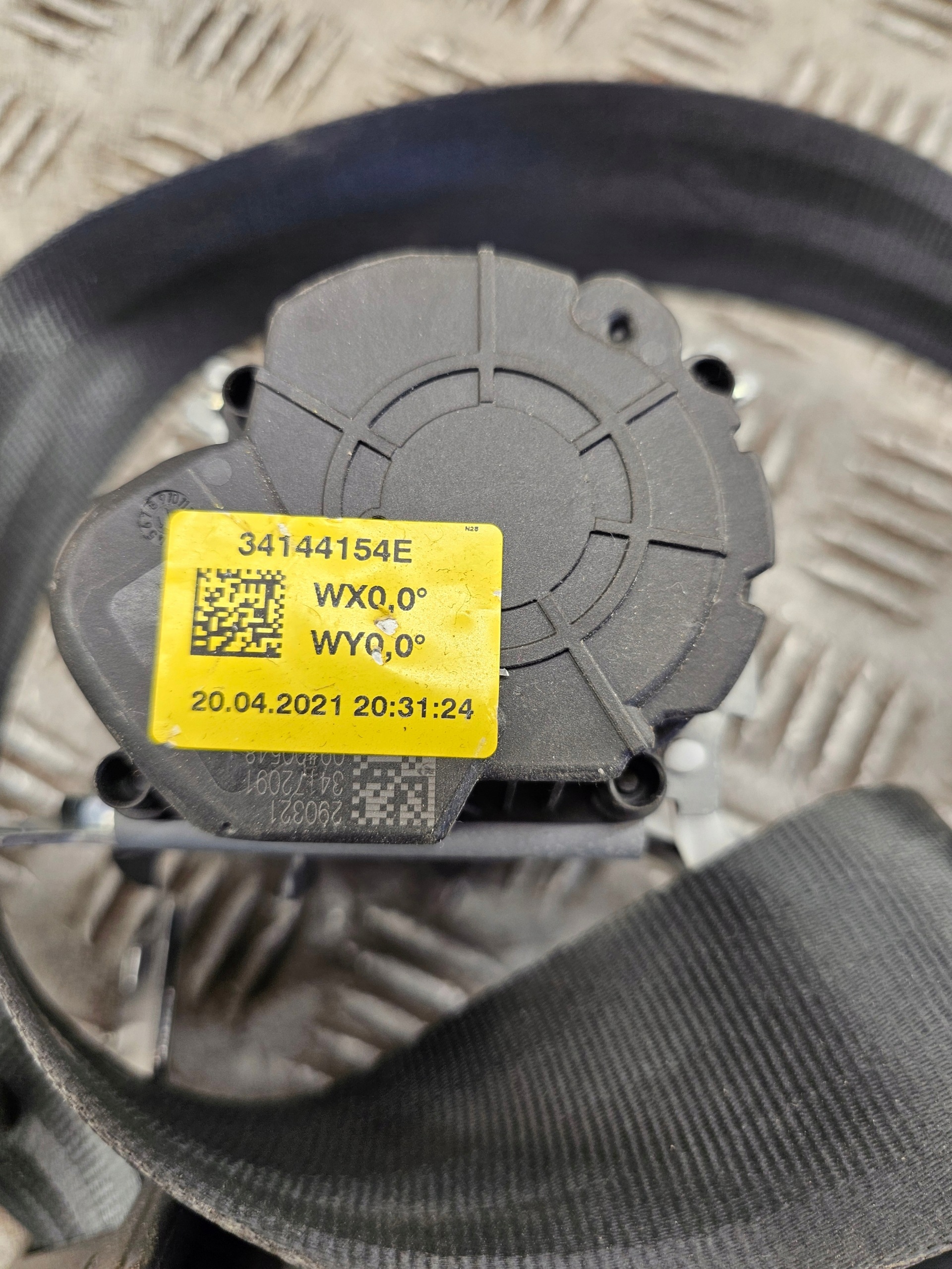 Gurten Sicherheits heck links 3 RZAD RENAULT TRAFIC III