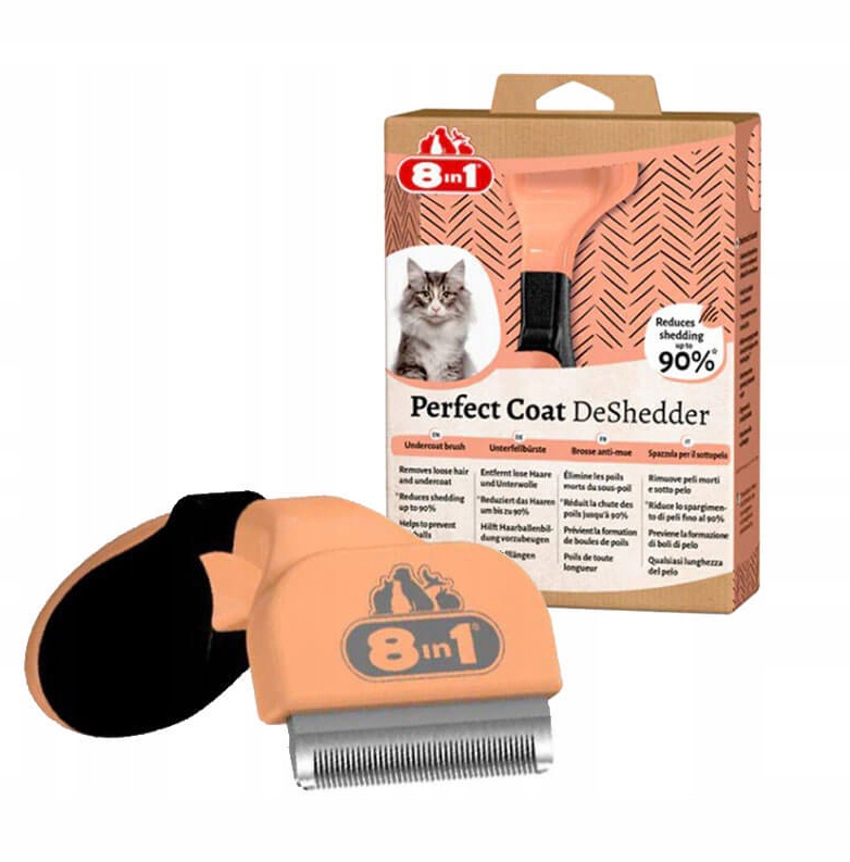 Levně 8 v 1 Hřeben Kovová Kočka