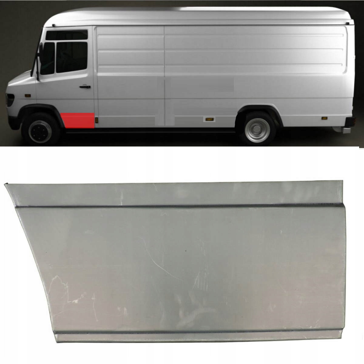 Levé Přední Obložení Dveří Mercedes Vario W670 95-