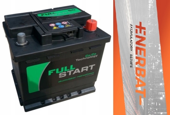AKUMULATOR FULL START 50Ah 420A 12V