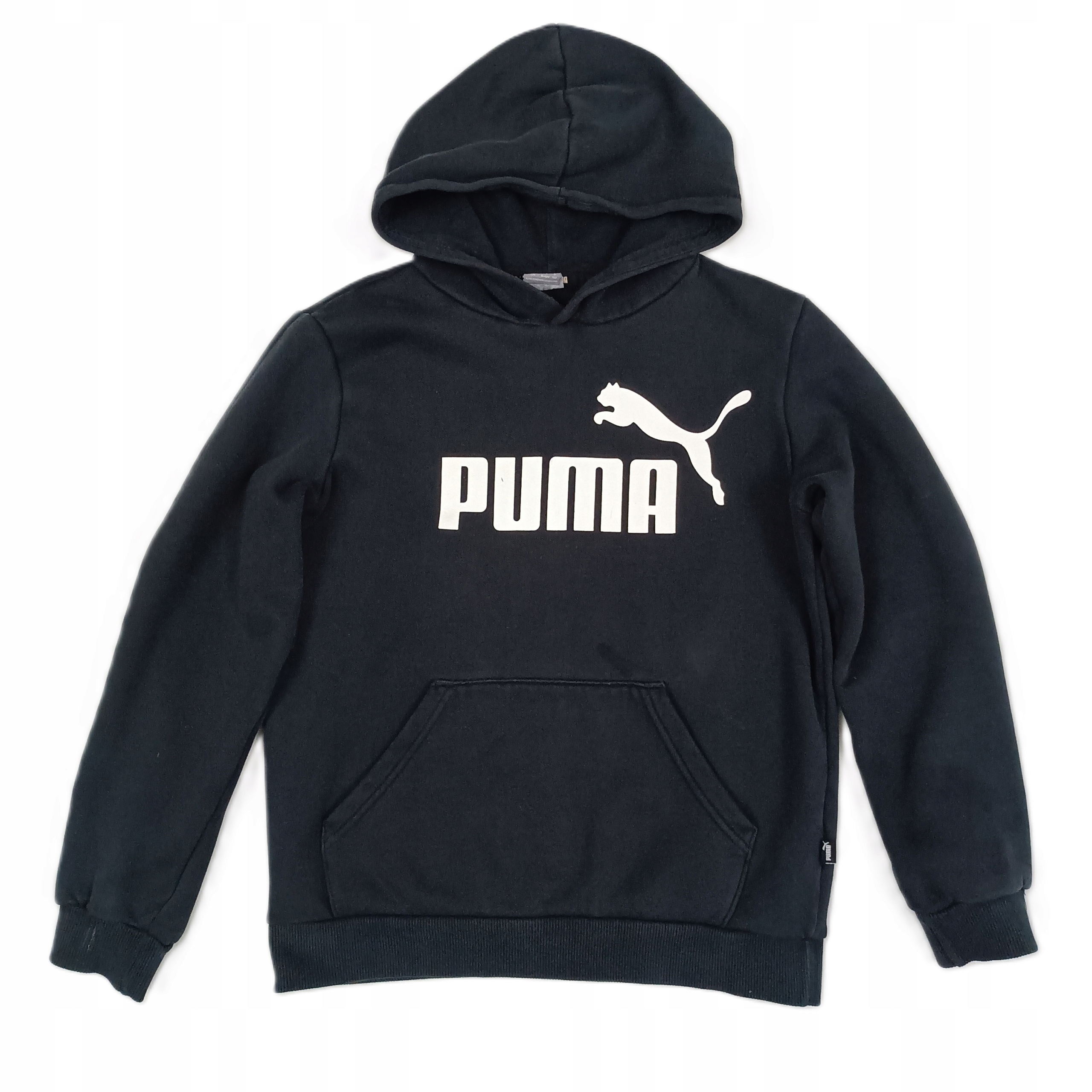 BLUZA DŁUGI RĘKAW KANGURKA Z KAPTUREM ROZM. 152__PUMA