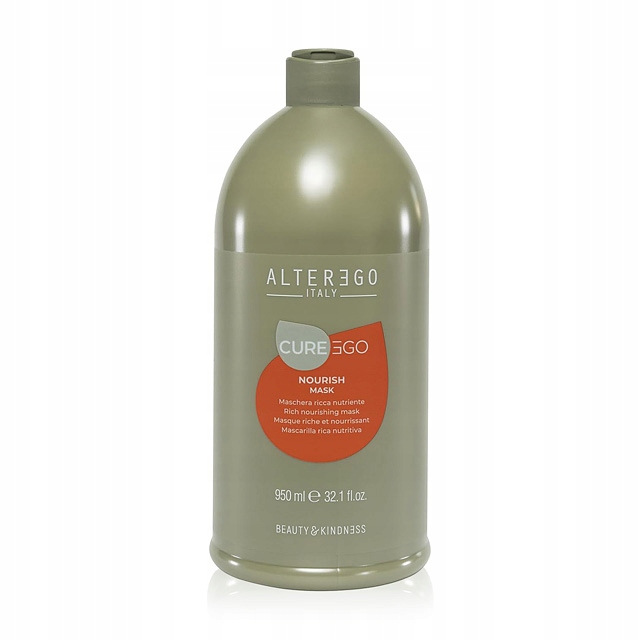 Maska Alter Ego CureEgo Nourish – 950 ml, obnovuje a disciplinuje vlasy