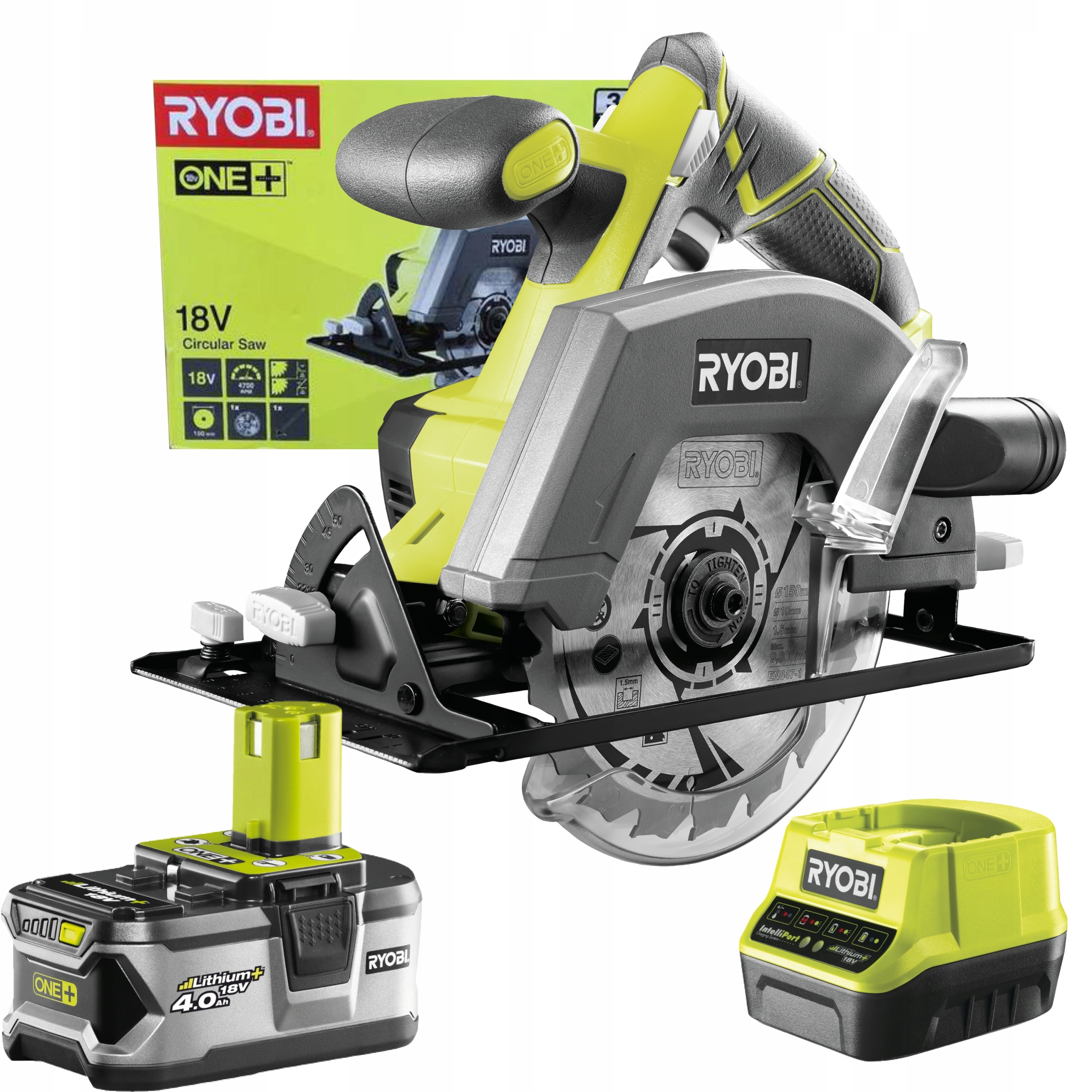 Kotoučová pila Ryobi 150 mm Ryobi R18CSP 4Ah