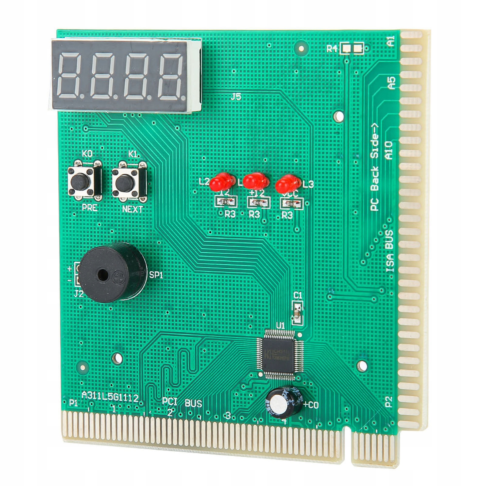 4?digit card pc analyzer computer diagnostic motherboard post tester for pc Stan opakowania oryginalne