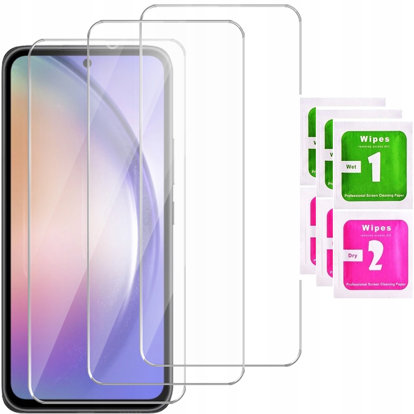 3x SZKŁO HARTOWANE DO SAMSUNG GALAXY A54 5G