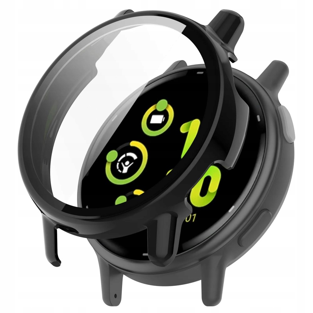 2W1 SZKŁO + ETUI DO GARMIN VENU 2 / VIVOACTIVE 4 45MM NA EKRAN I KRAWĘDZIE