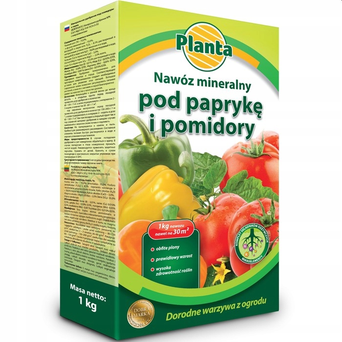 

Nawóz Mineralny Pod Papryki I Pomidory 1 Kg