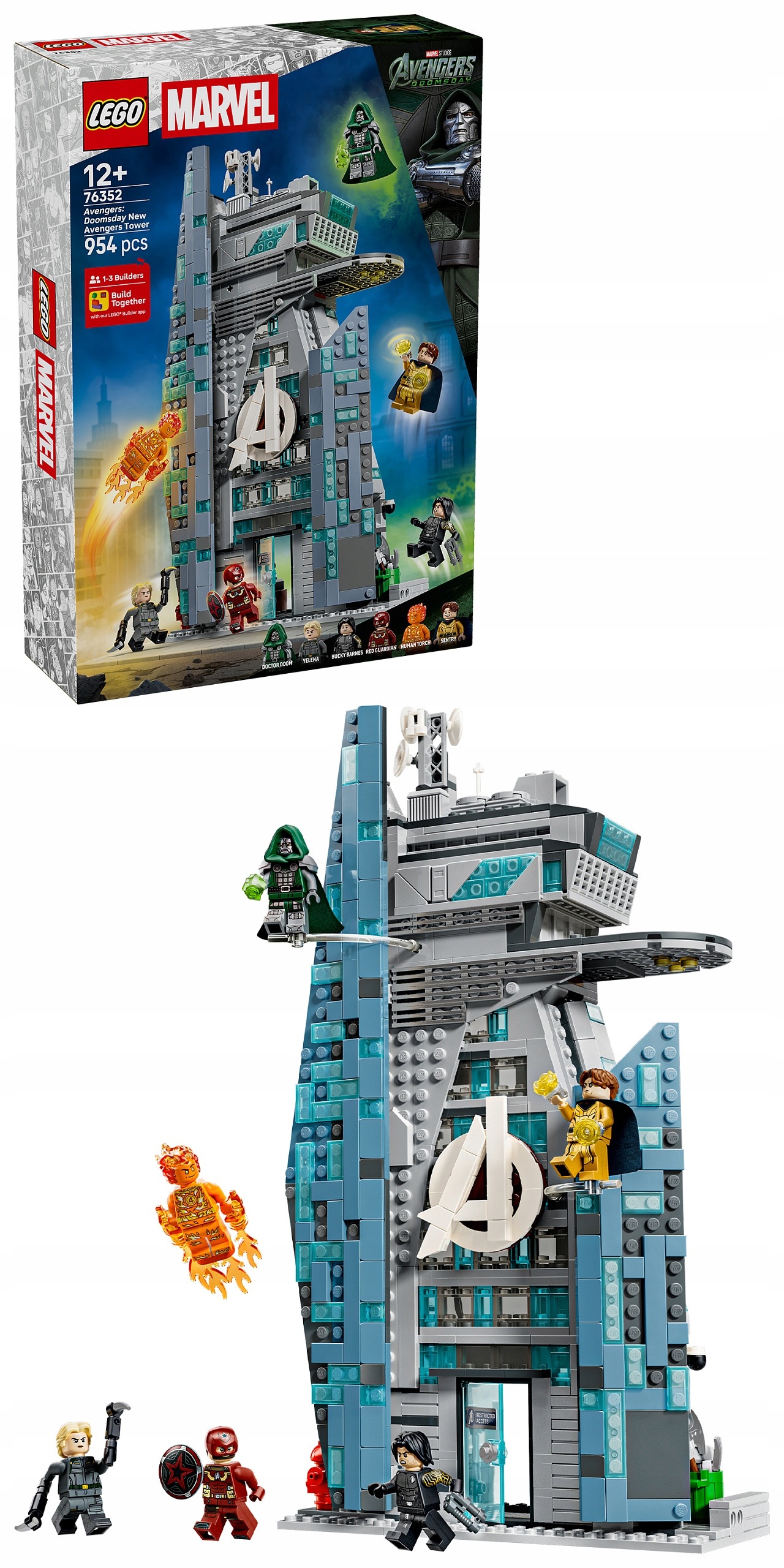 Lego Marvel 76352 Avengers: Doomsday: Nová věž Avengerů
