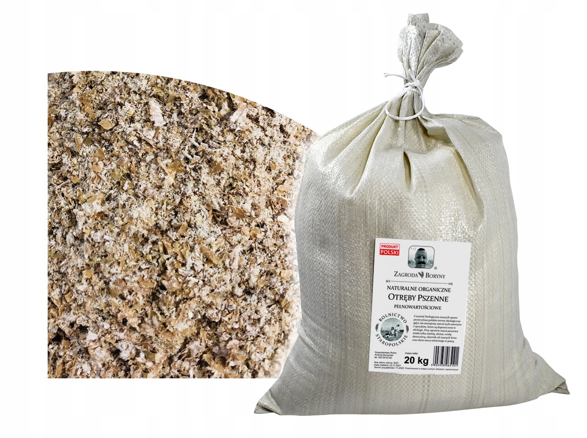 

Otręby Pszenne Bio dla Kur od Gospodarza Eko 20KG
