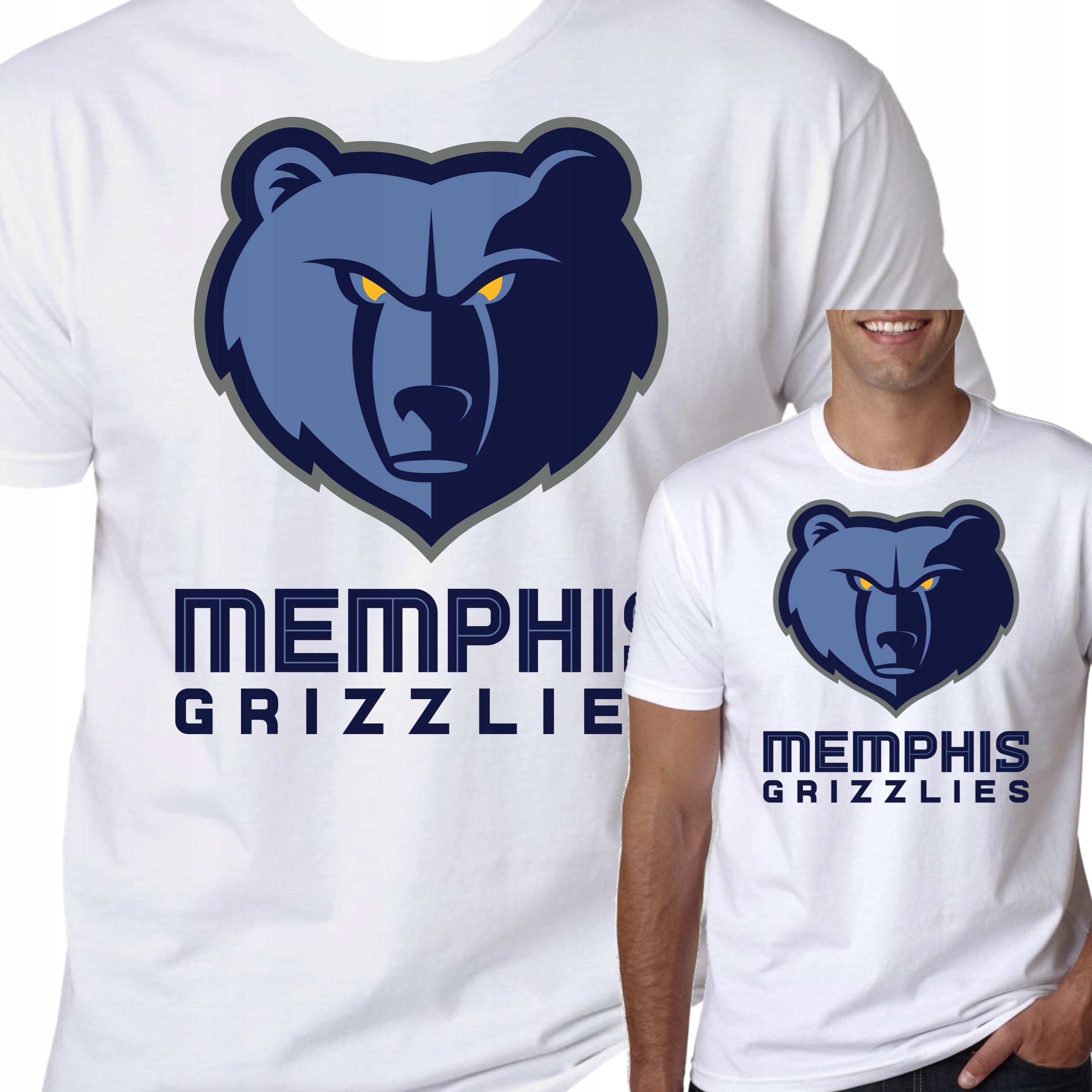 

T-Shirt Koszulka Memphis Grizzlies Prezent S 0477