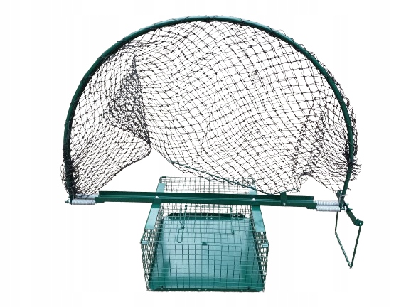 Żywołapka pułapka na ptaki, jastrzębie, Z koszem na przynętę Jakość!