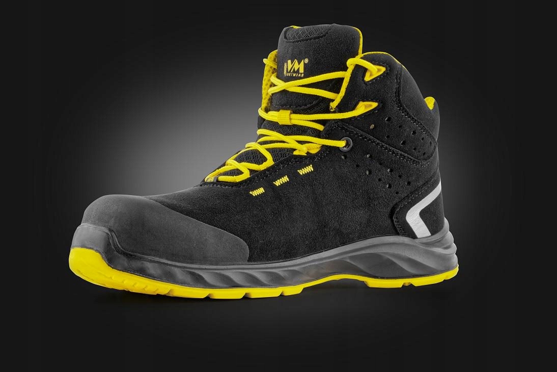 BUTY ROBOCZE SPORTOWE OCHRONNE TRZEWIKI wygodne S3 ESD SRC BARDZO LEKKIE Rozmiar 48