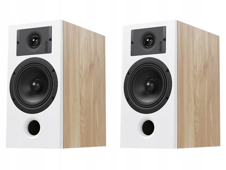 Indiana Line Diva 3 kolumny podstawkowe Biały Dąb