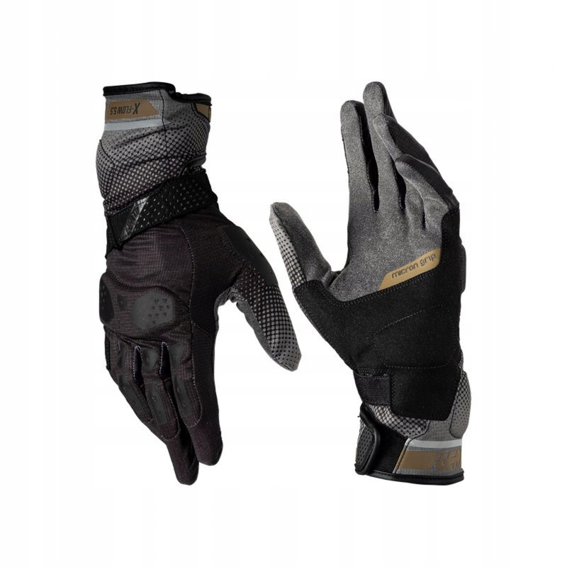 Motocyklové Rukavice Leatt Adv X-flow 5.5 Stealth XL