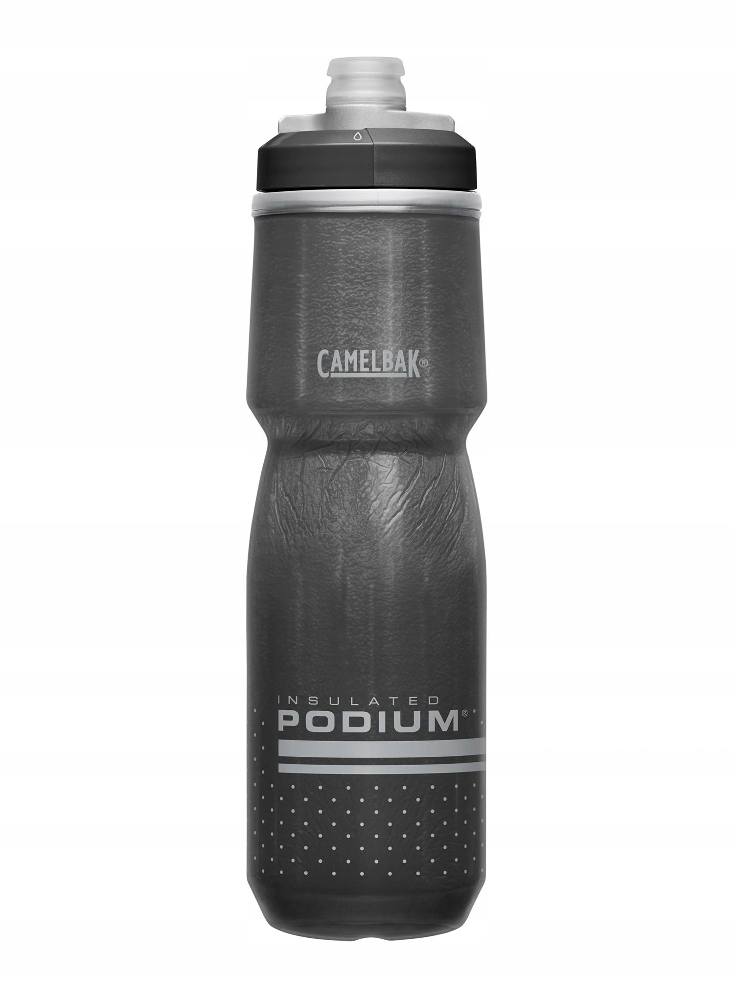 Bidon rowerowy Camelbak Podium Chill 710 ml black/grey
