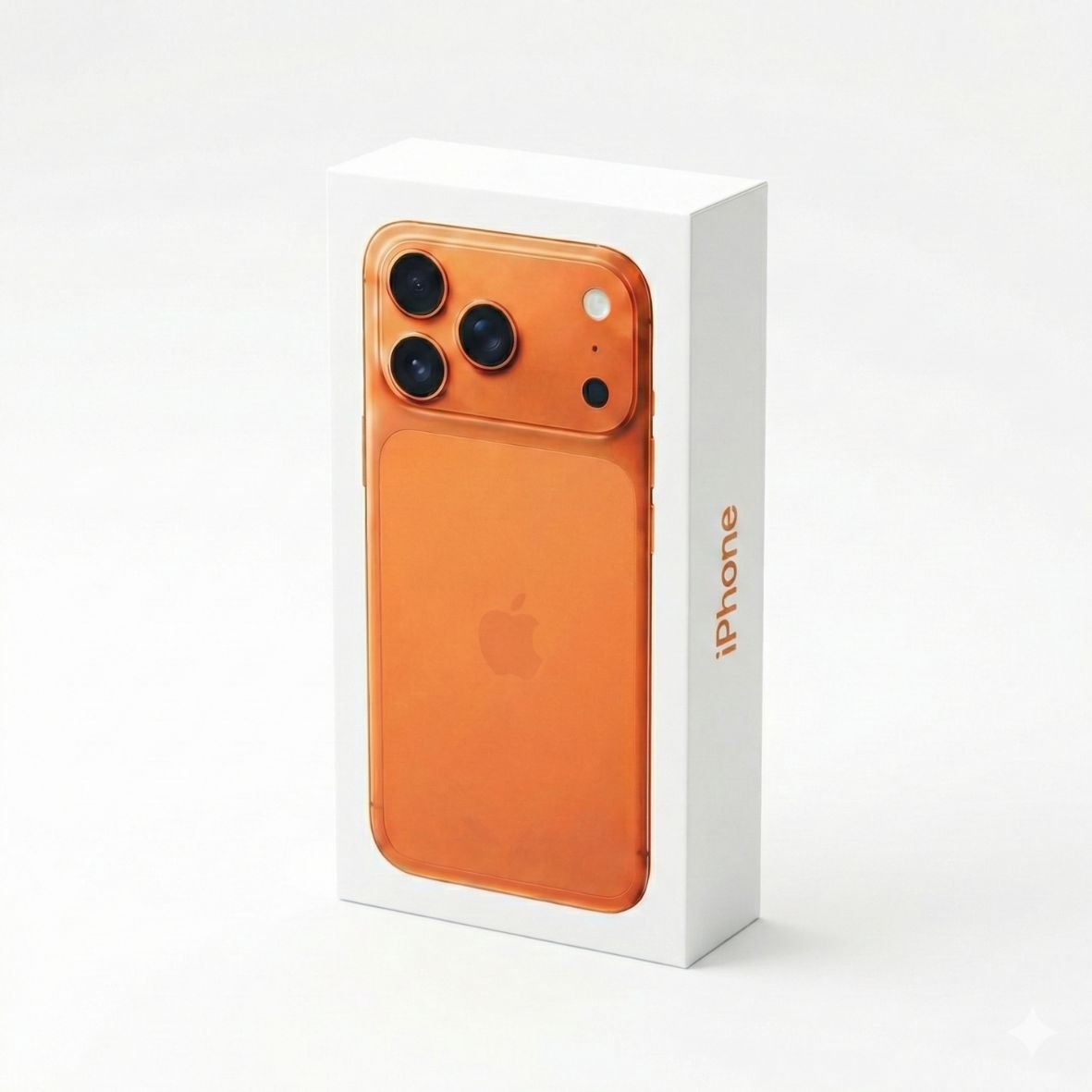 Pudełko iPhone 17 Pro Max Cosmic Orange A3257 Pomarańczowy