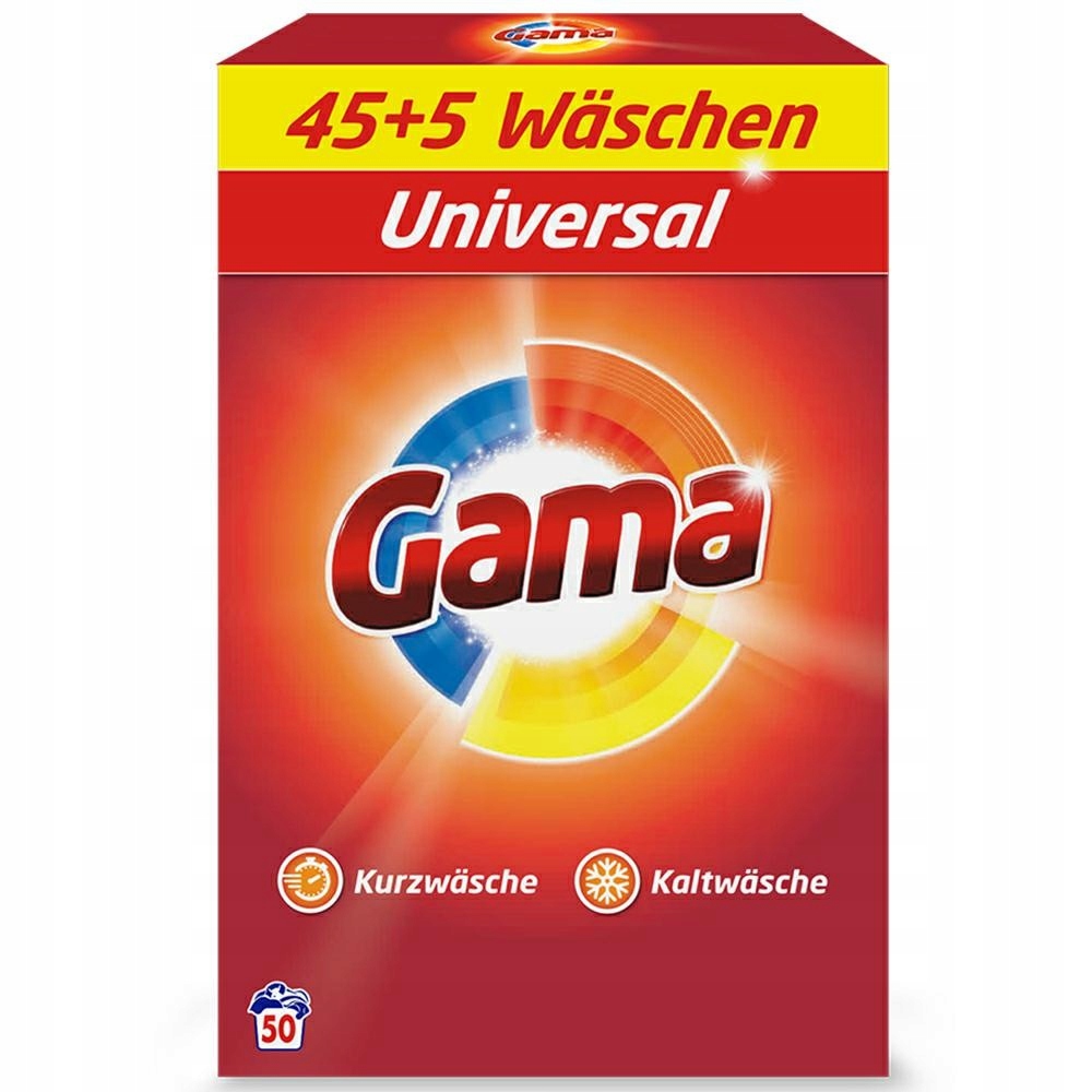 

Gama Universal Proszek do Prania 50 prań 3,25kg