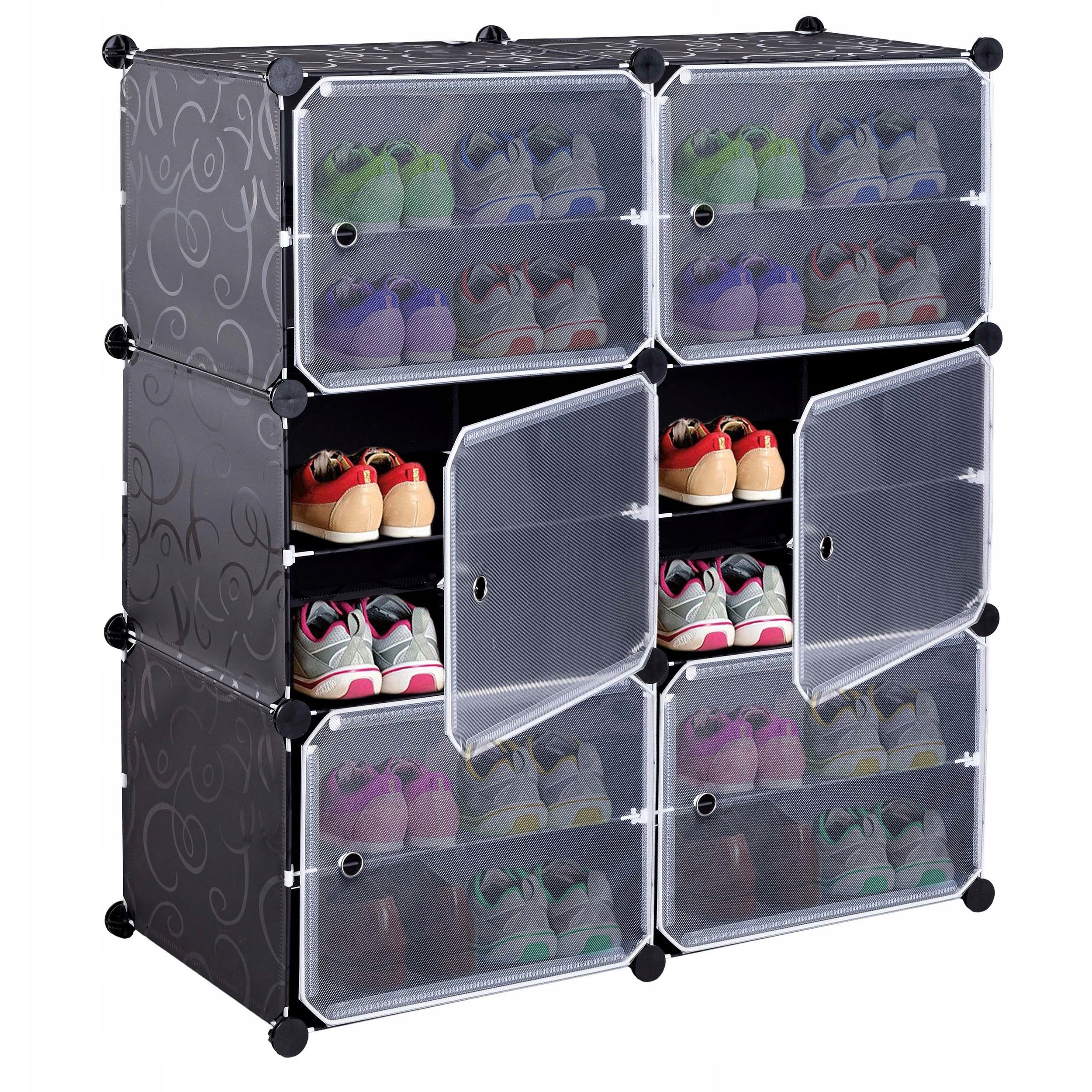 SZAFKA MODUŁOWA REGAŁ NA BUTY OBUWIE STOJAK ORGANIZER PÓŁKI PUDEŁKA XXL