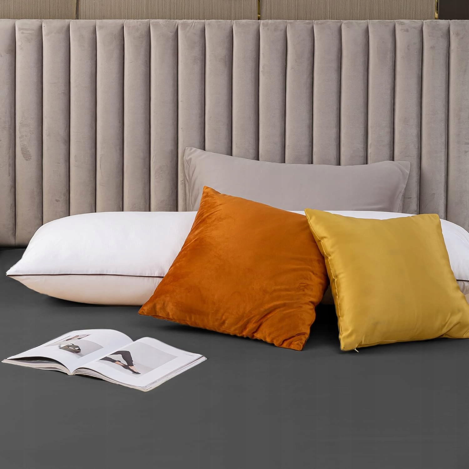 PRZEŚCIERADŁO SATYNOWE Z GUMKĄ POKROWIEC NA MATERAC 90x200x30 cm Schueling Materiał wykonania satyna