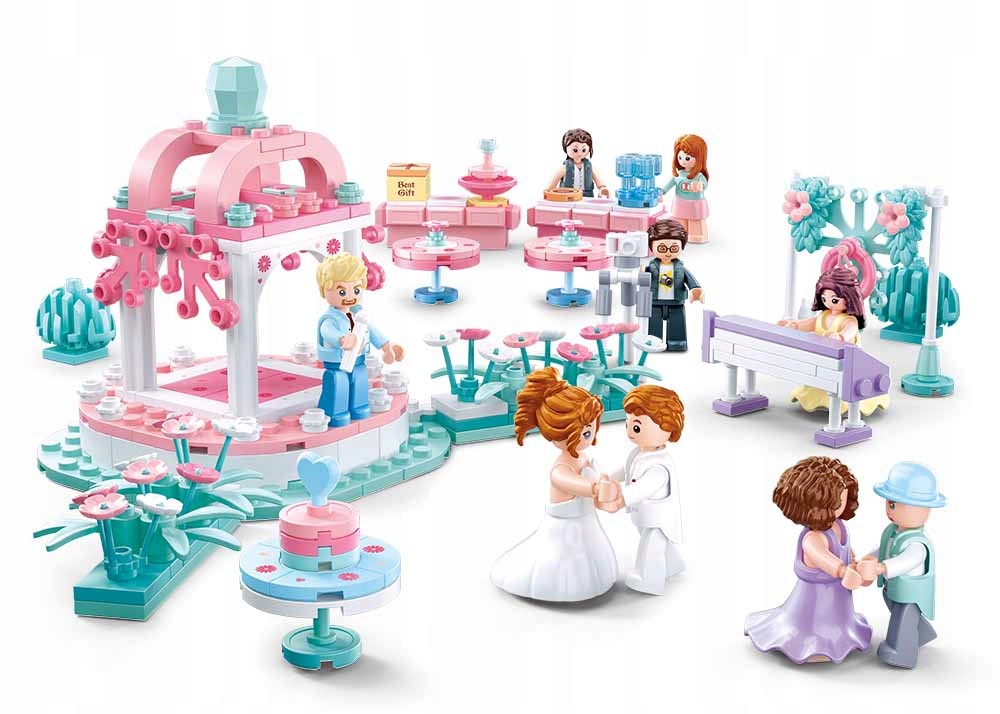 

Klocki Sluban Ślub Wesele Para Młoda