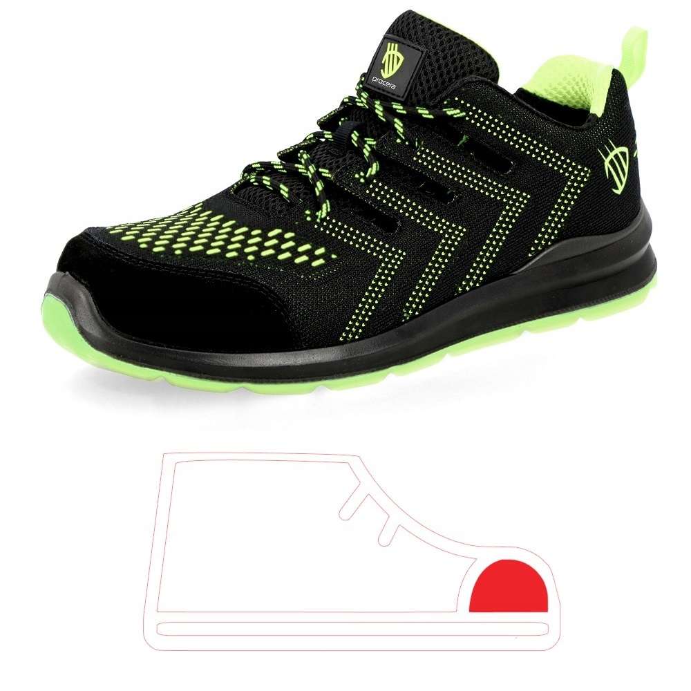 Robocze Buty Lekkie Sandały S1 Bhp Ochronne Procera Texo-san r. 45