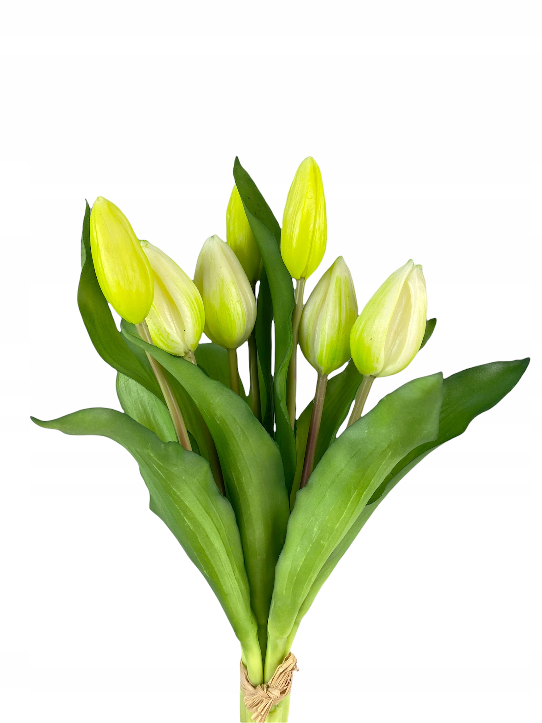 

Bukiet Tulipanów 7szt Tulipany Białe silikonowe