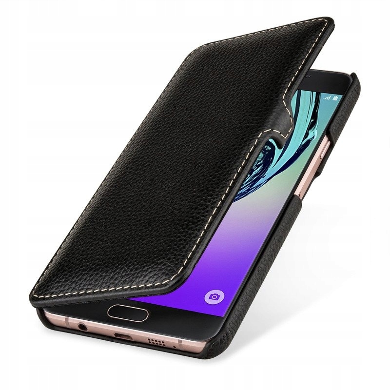 Etui z klapką Stilgut do Samsung Galaxy A7 2016 czarny