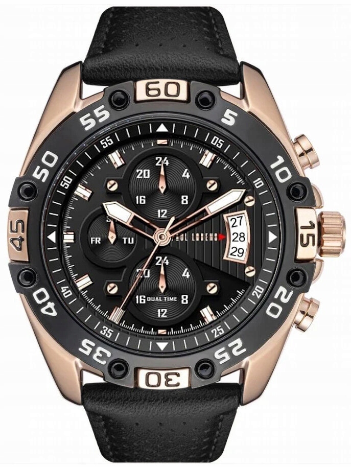 Pánské Hodinky Paul Lorens PL8754A5-1A4 Box Gravírování