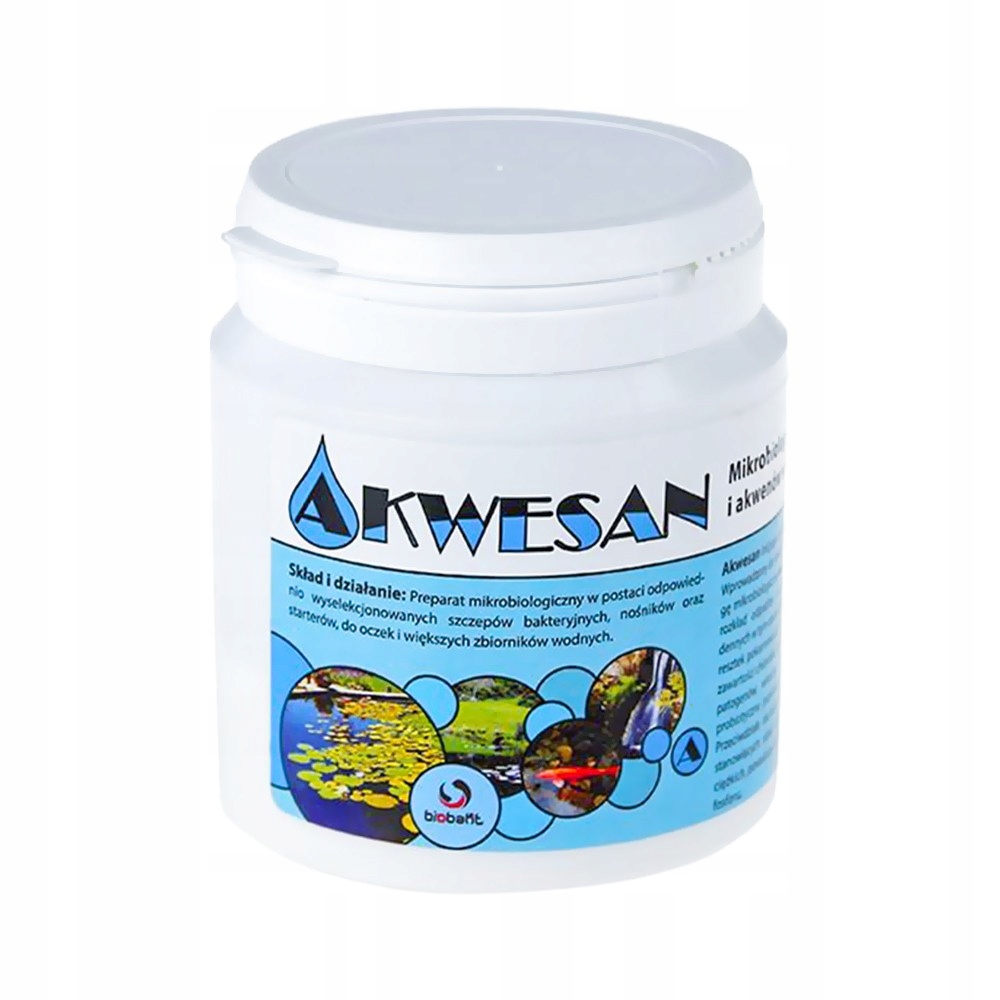 

Akwesan Bakterie do Oczka Stawu Usuwa Glony 150 g