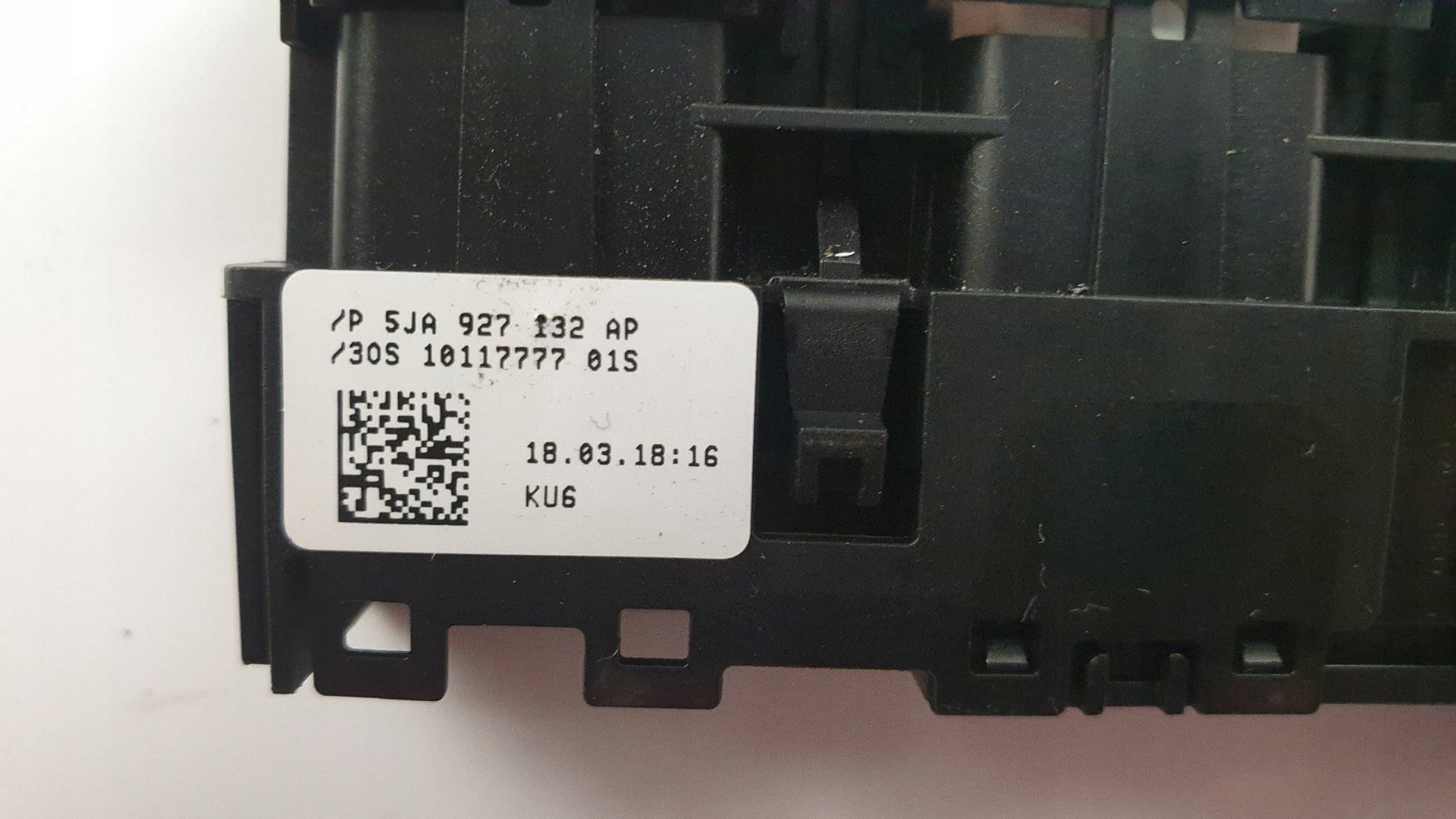 button PANEL 5JA927132AP SKODA RAPID II