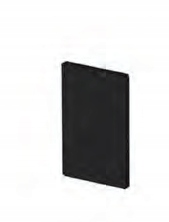 Zaślepka Do Panelu Stałego Czarna MC/FG