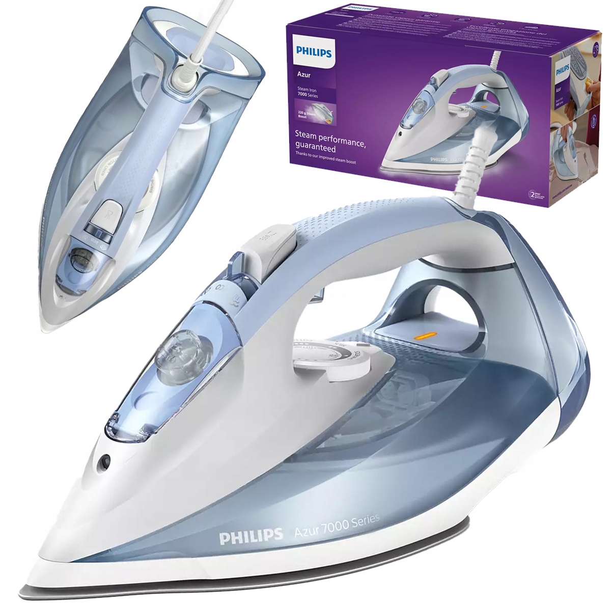 Parná žehlička Philips DST7011/20 2600W séria 7000 SteamGlide Plus