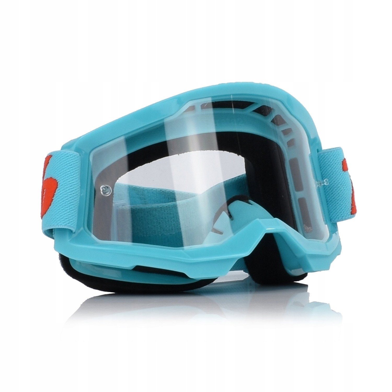 Gogle 100% STRATA 2 SUMMIT Szyba Przezroczysta Szerokość produktu 23 cm