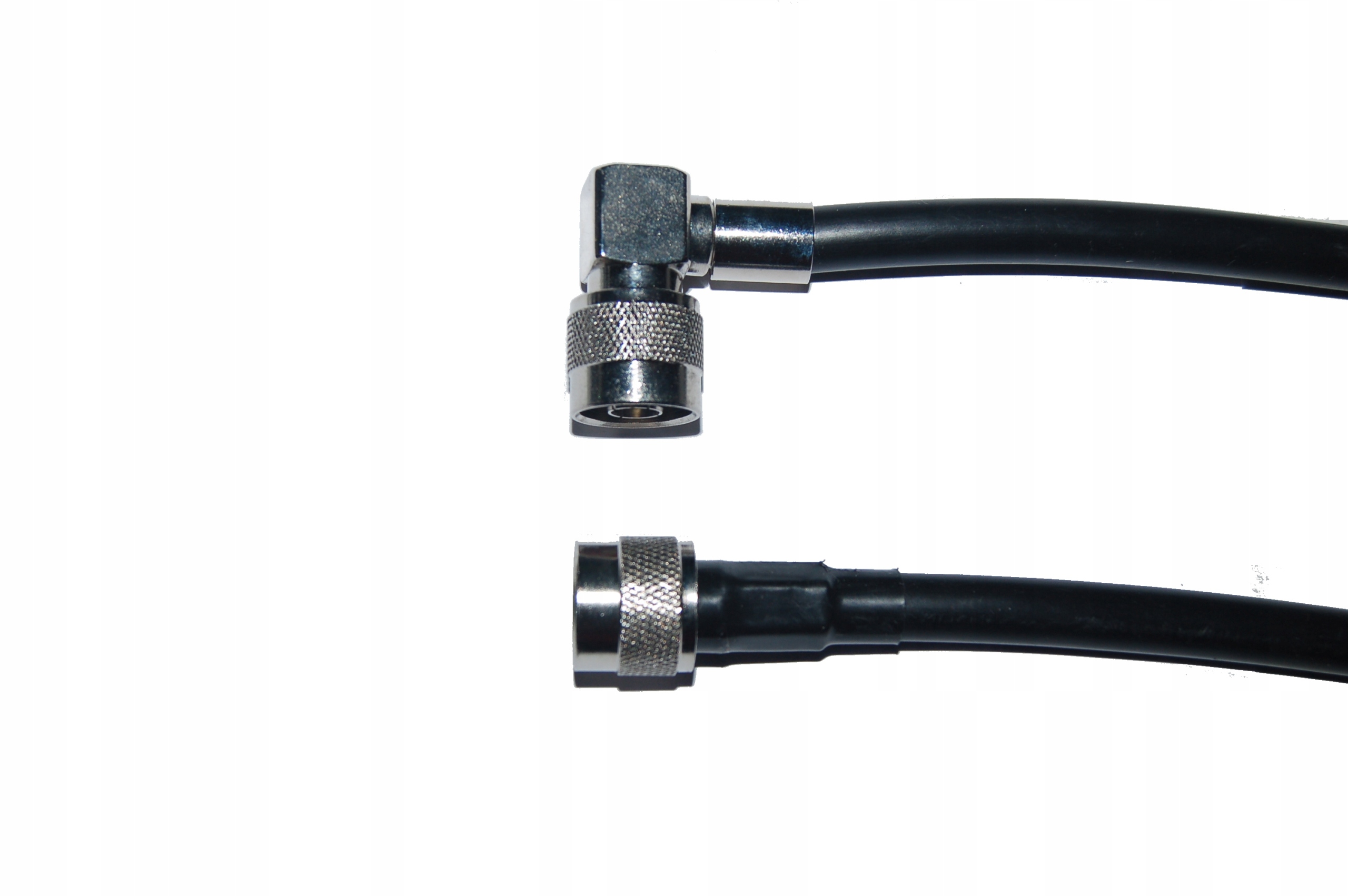 Kábel zástrčka N uhlový/zástrčka N rovný, RTK400 drôt 50om Satec, 50 m