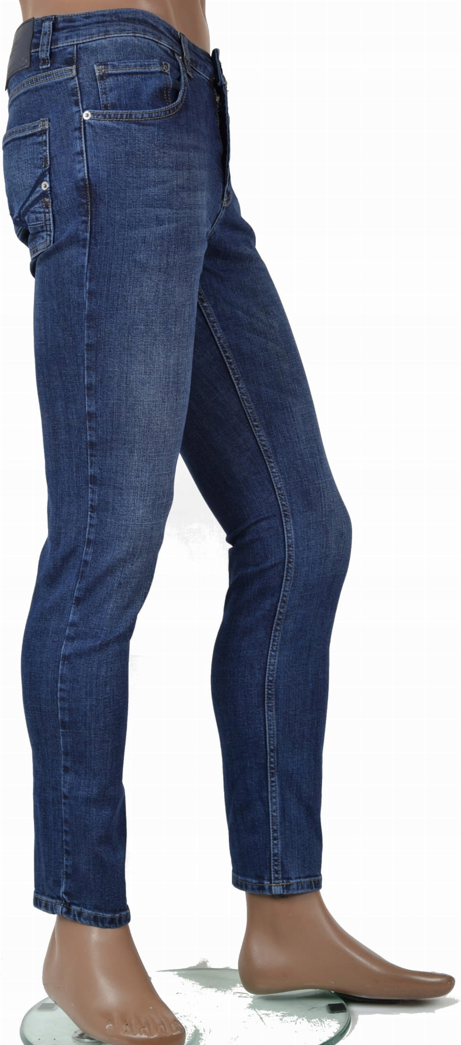 Klasické Pánské Džíny S Rovnými Nohavicemi 13918 38/32