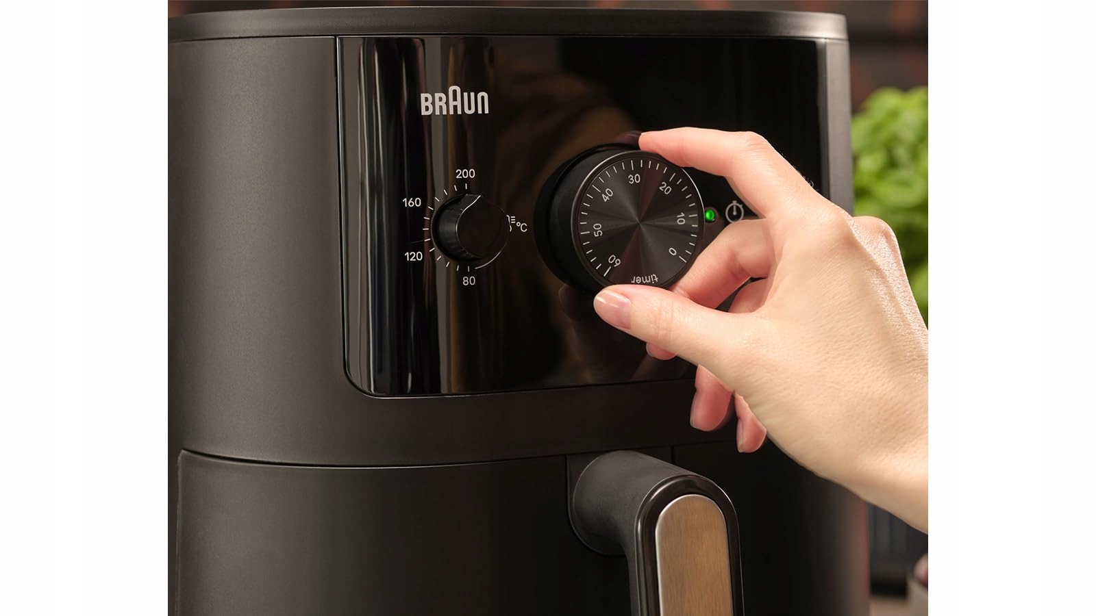 BRAUN HF3000 Frytkownica Beztłuszczowa Manualna Gorące Powietrze — miniatura 3