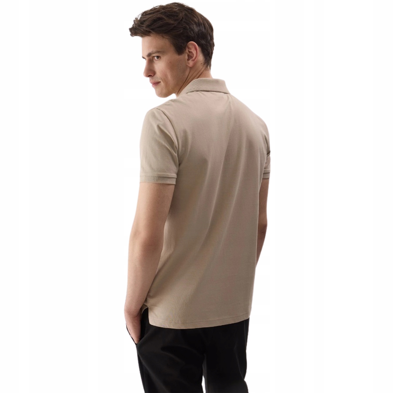 4F Męska Koszulka Polo Klasyczna Bawełniana Regular TPTSM129 > L Rozmiar L