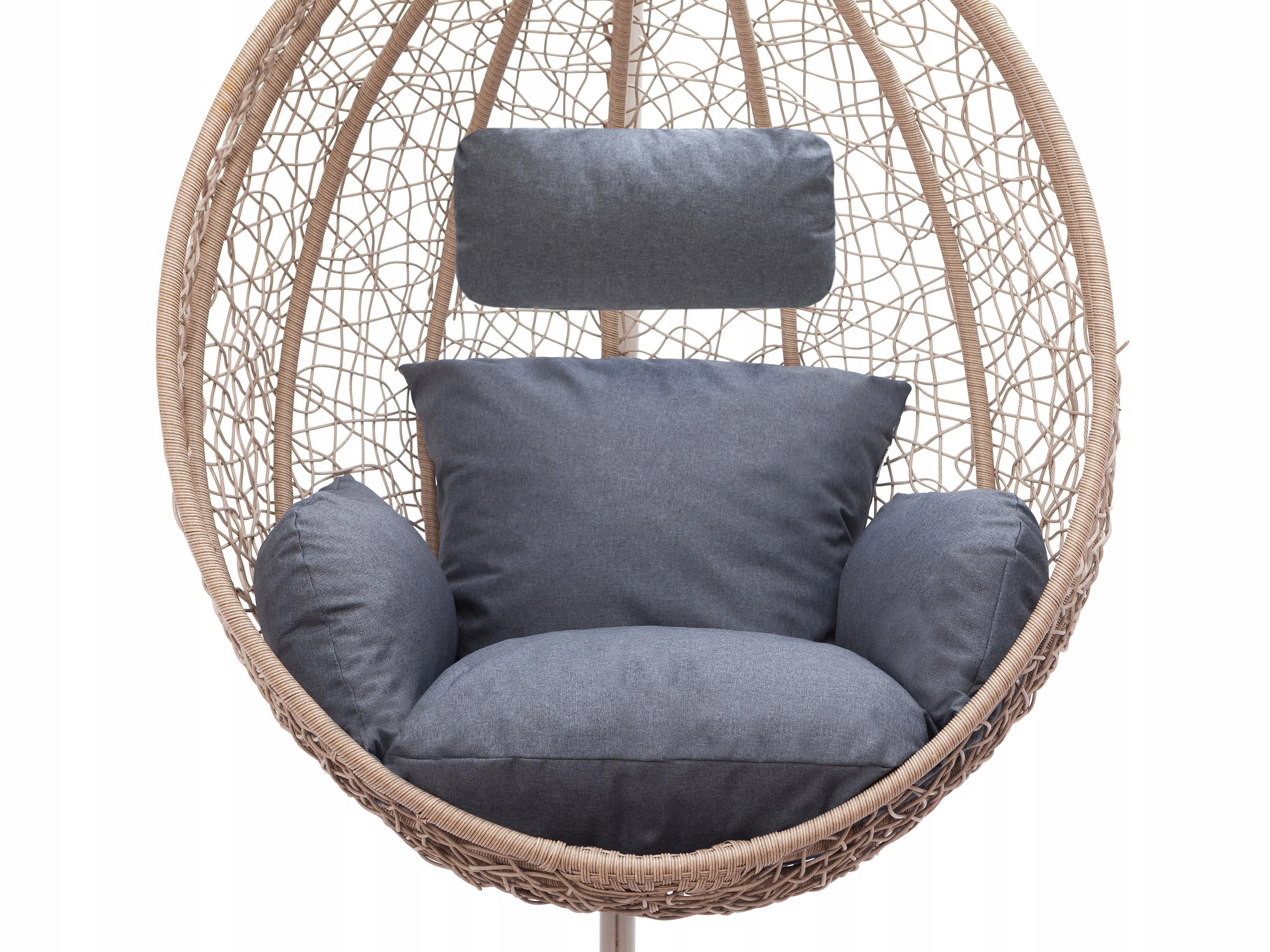 Vankúš na hojdačku Kokón, bocianie hniezdo, závesné kreslo, záhradný kôš