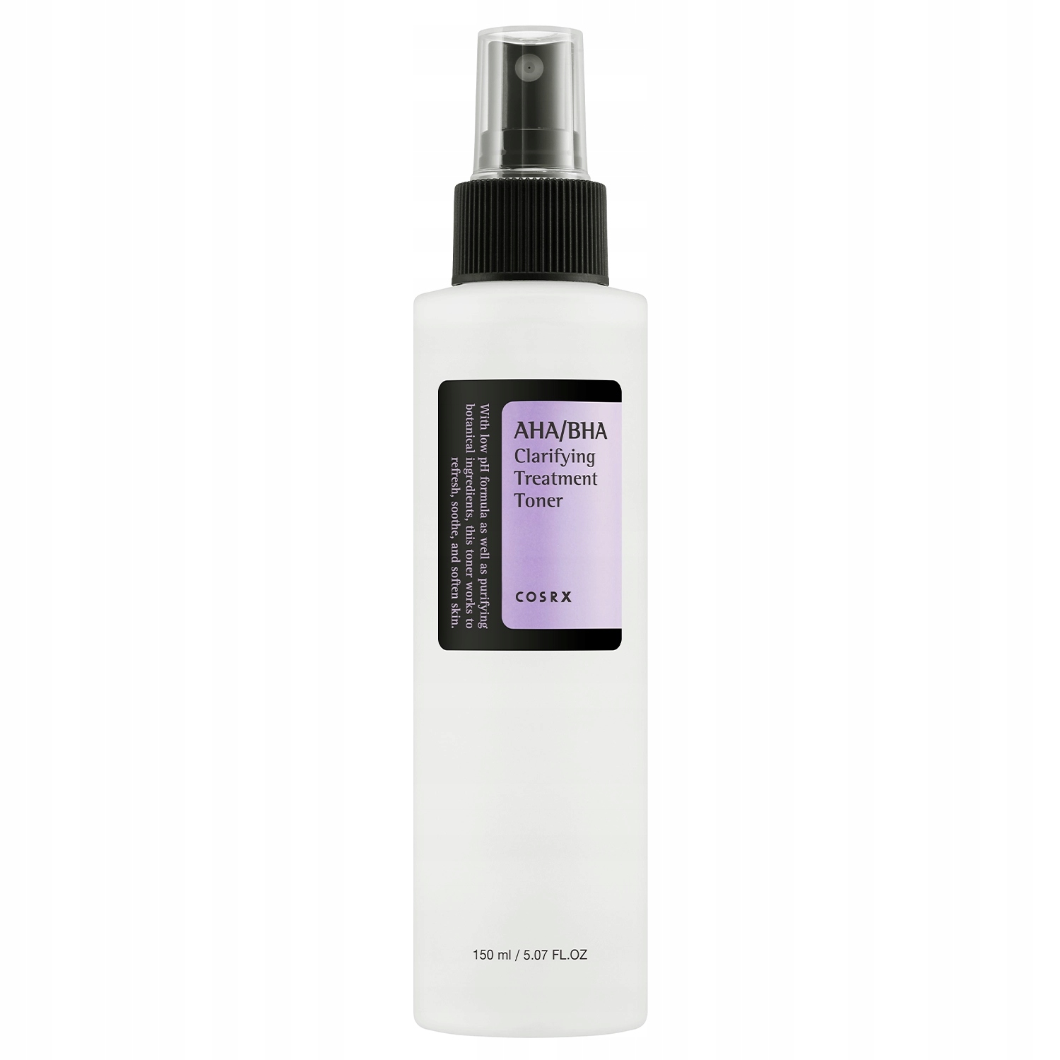 COSRX AHA BHA Clarifying Treatment Toner- tonik Opakowanie atomizer