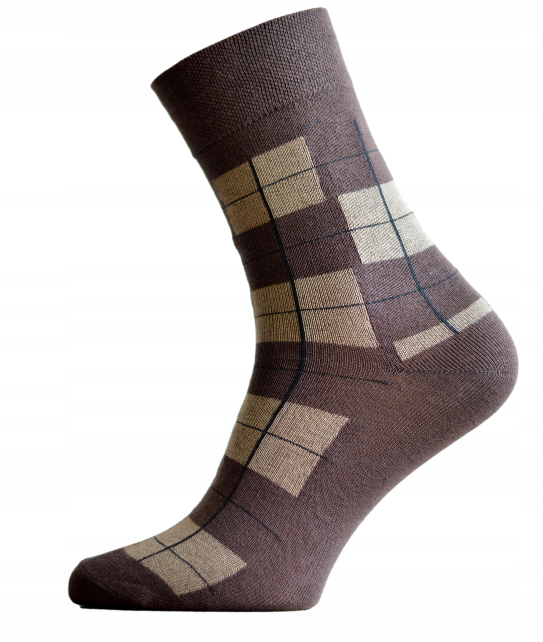 

Skarpety Męskie Długie MIX Wzorów Bawełna 40-41