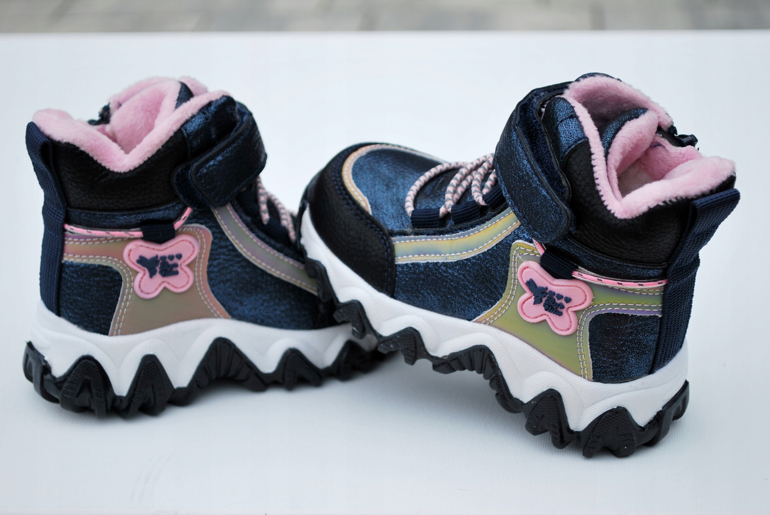 CLIBEE KOZAKI OWCZA WEŁNA NA SUWAK r.23 / 15,5cm Kod producenta NAVY/CLIBEE