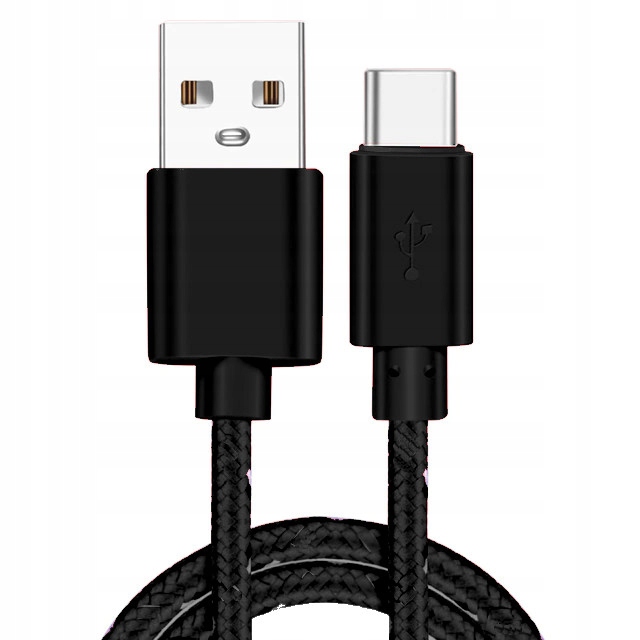 Przewód Kabel USB TYP C Szybkie Ładowanie 1m Oplot