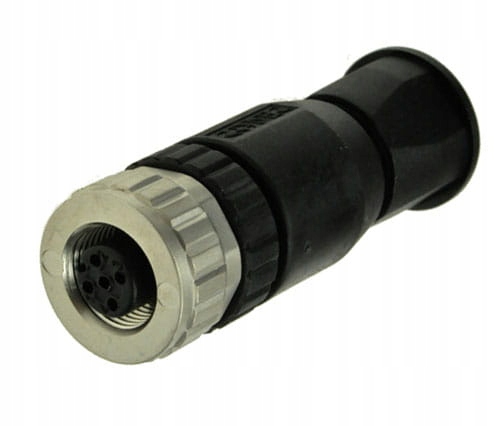 

Wtyk żeński prosty M12 4-piny (43-00092) Conec