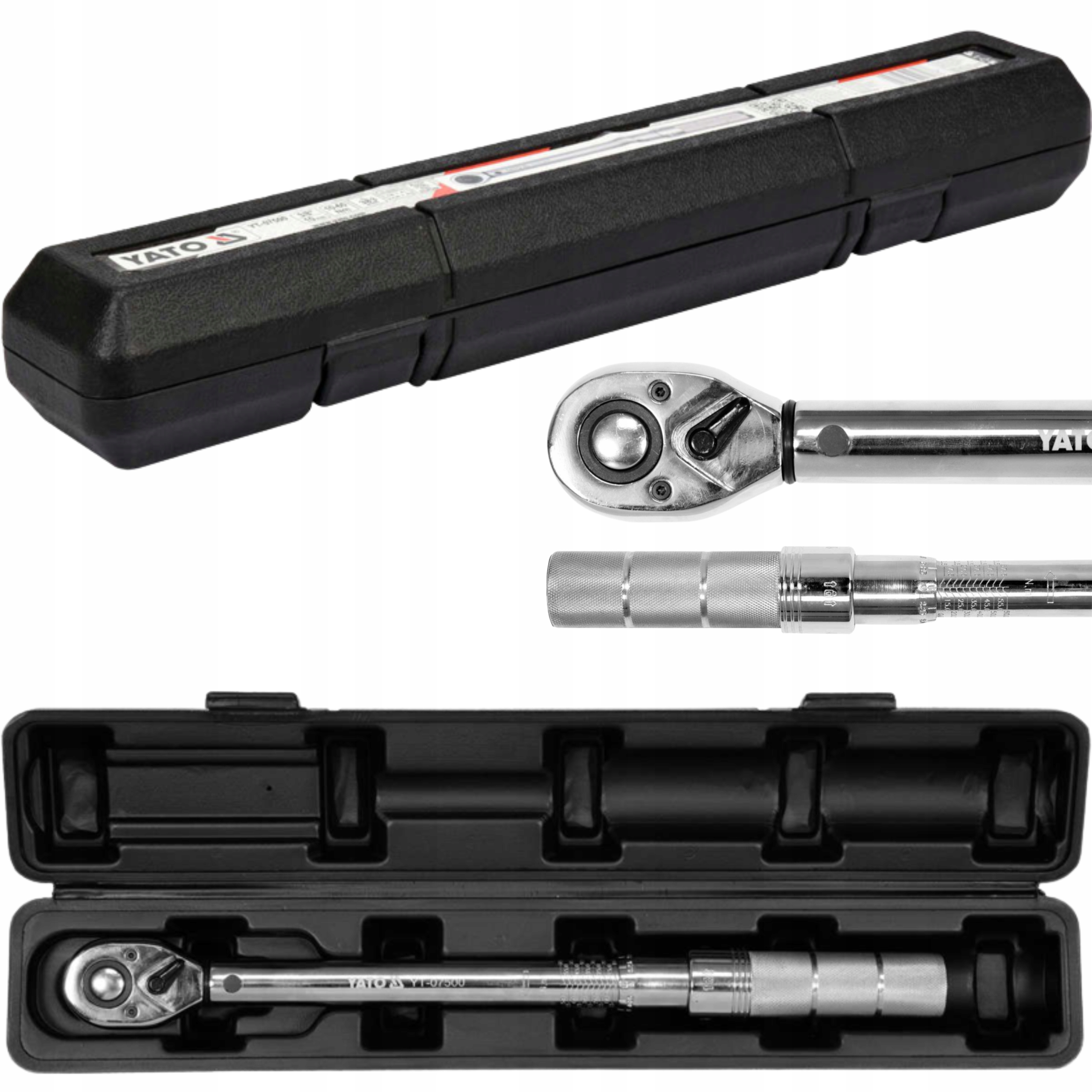 

Yato Klucz Dynamometryczny 3/8 10-60Nm Z Blokadą