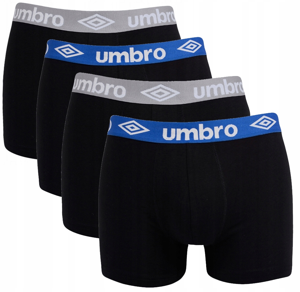 

Umbro Bokserki Męskie Czarne MIX Kolorowa Guma XXL