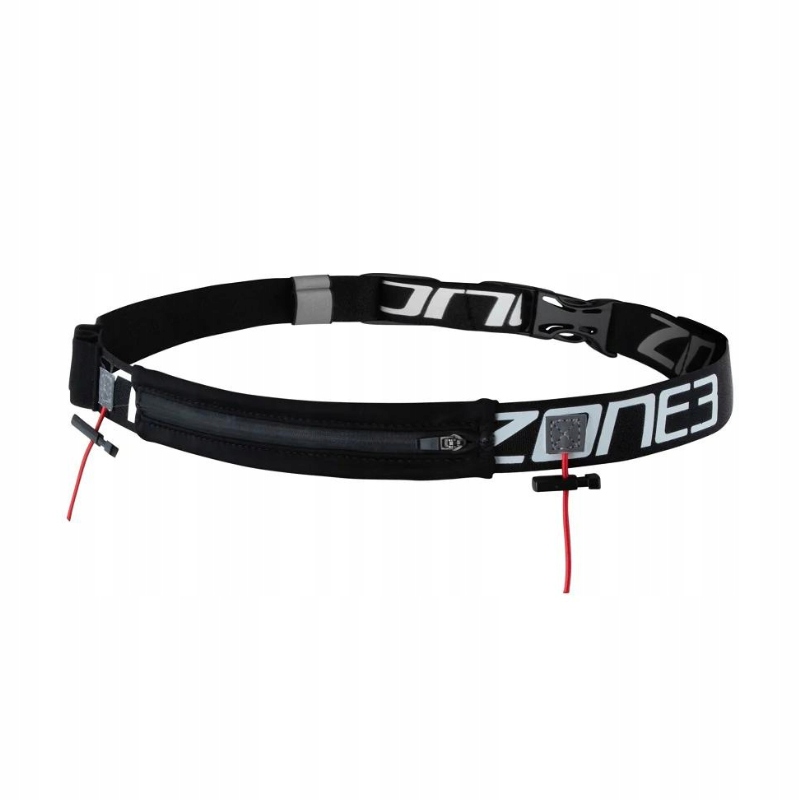 Pas startowy ZONE3 Racebelt - Lycra Pouch black/white